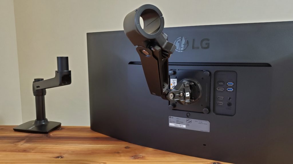LG ウルトラワイドモニター 待つ 35WN75C-B モニターアーム付き
